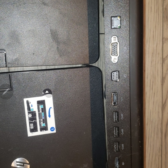 6 HP advanced docking stations lot - Picture 3 of 6